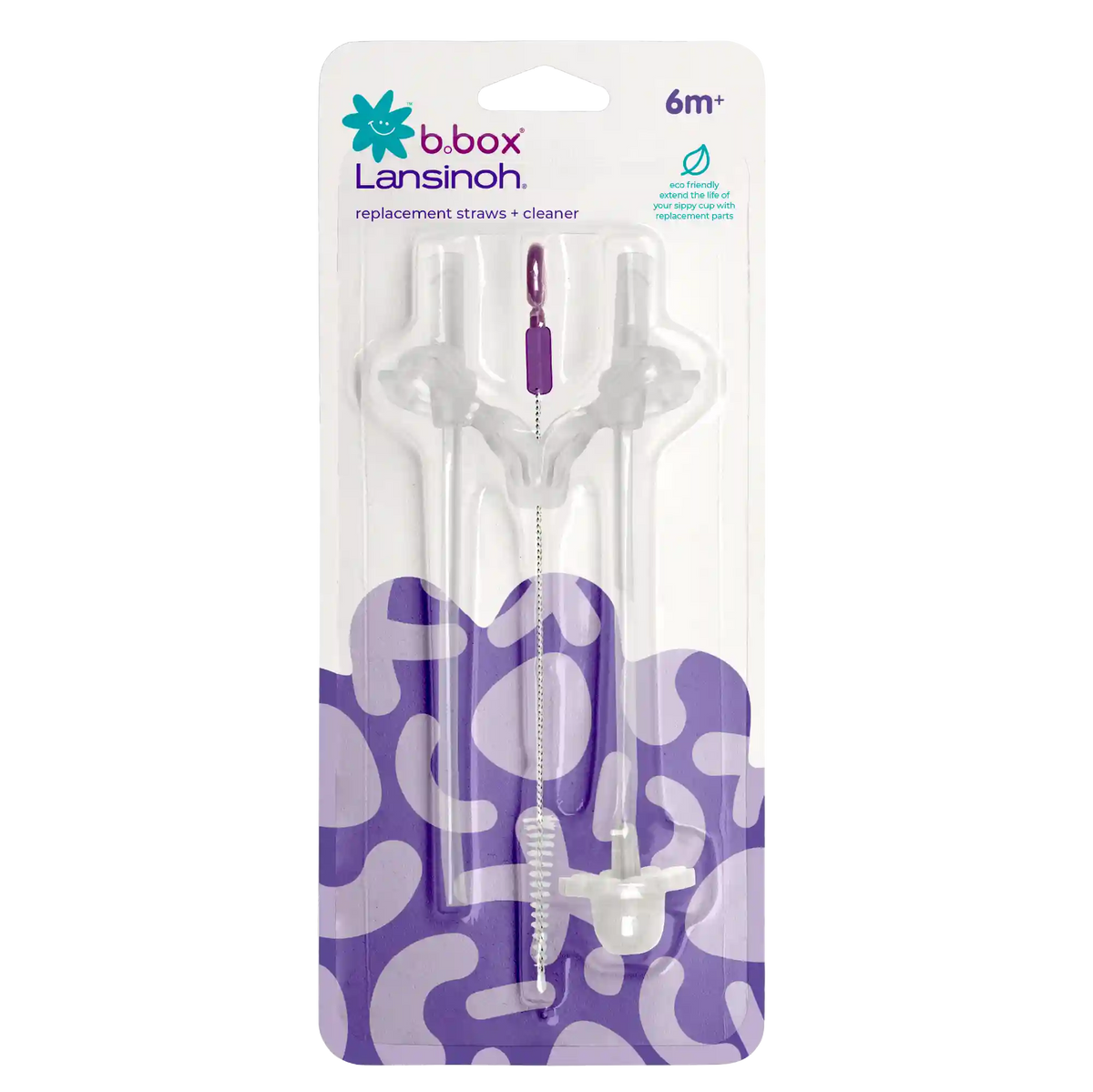 b.box + Lansinoh Replacement Straws + Cleaner